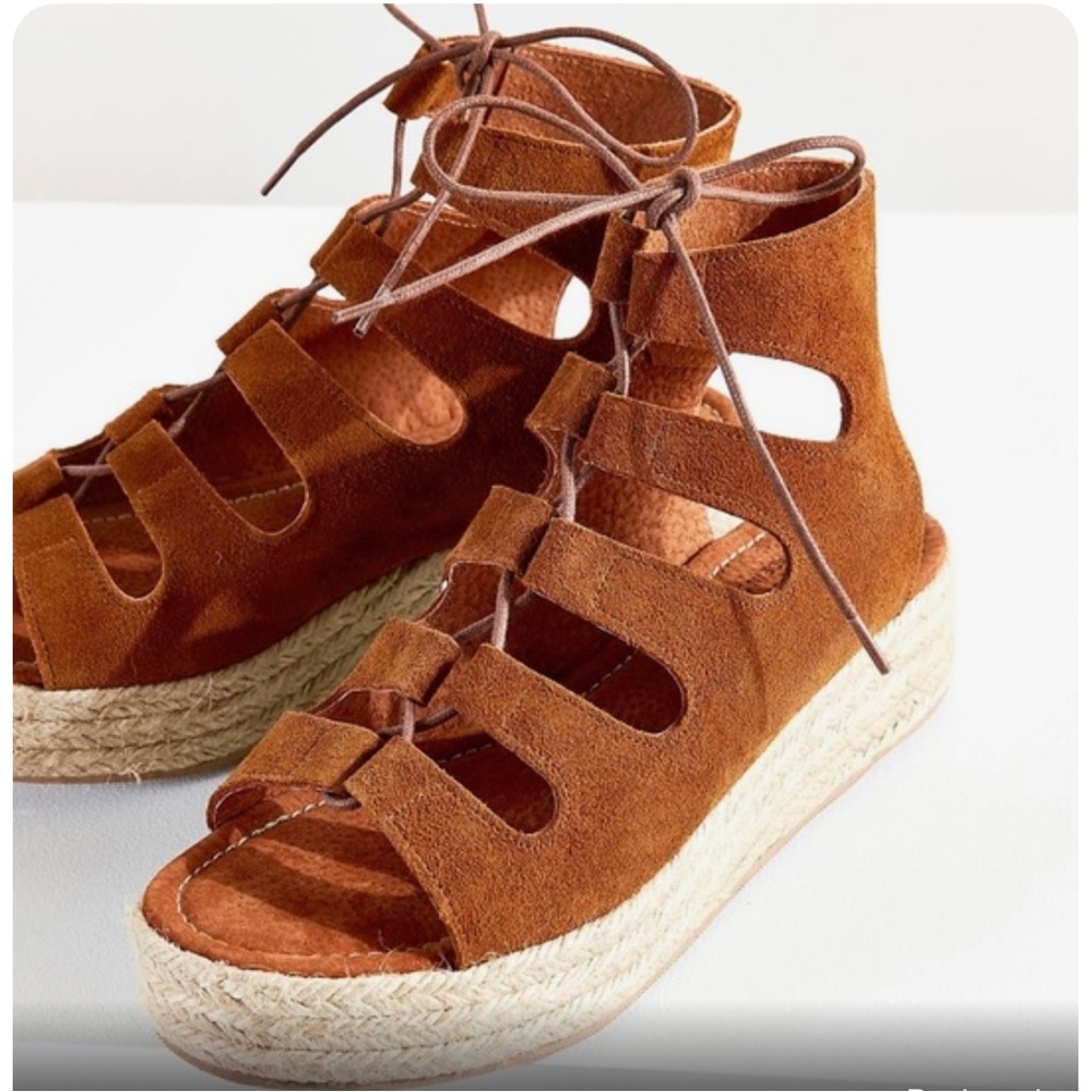 Jeffrey Campbell espadrille gladiator sandals